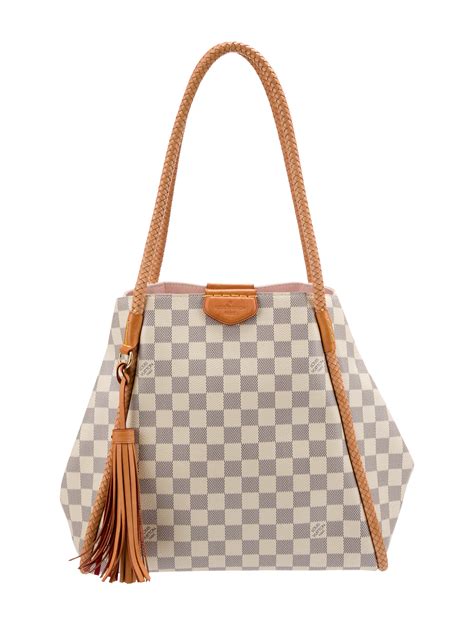 Review Louis Vuitton PROPRIANO TOTE BAG DAMIER AZUR